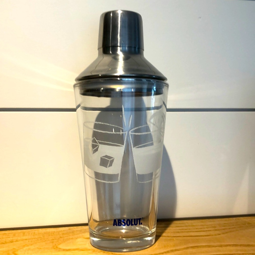 Absolut Vodka Cocktail shaker